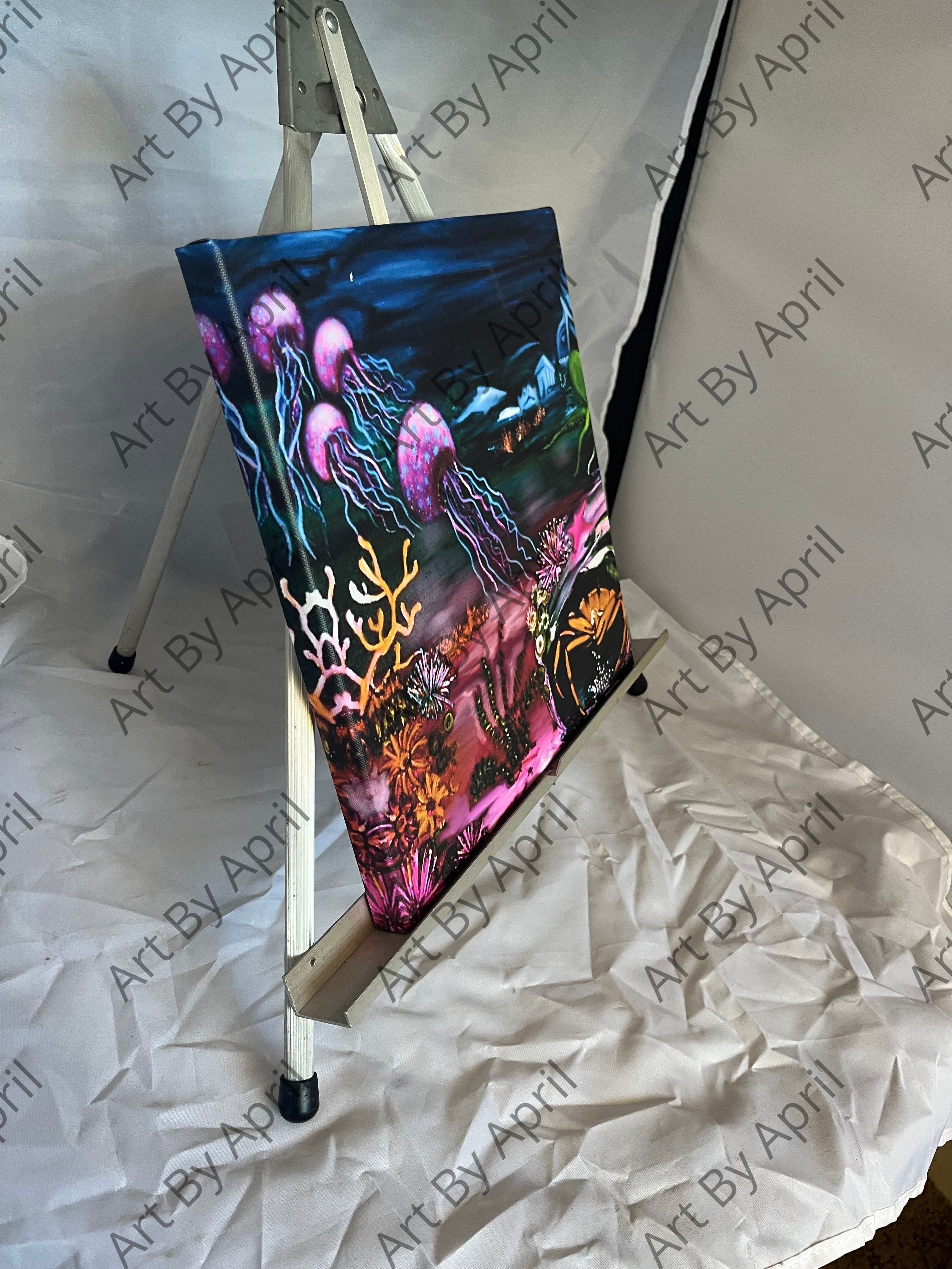 An Example of a canvas print