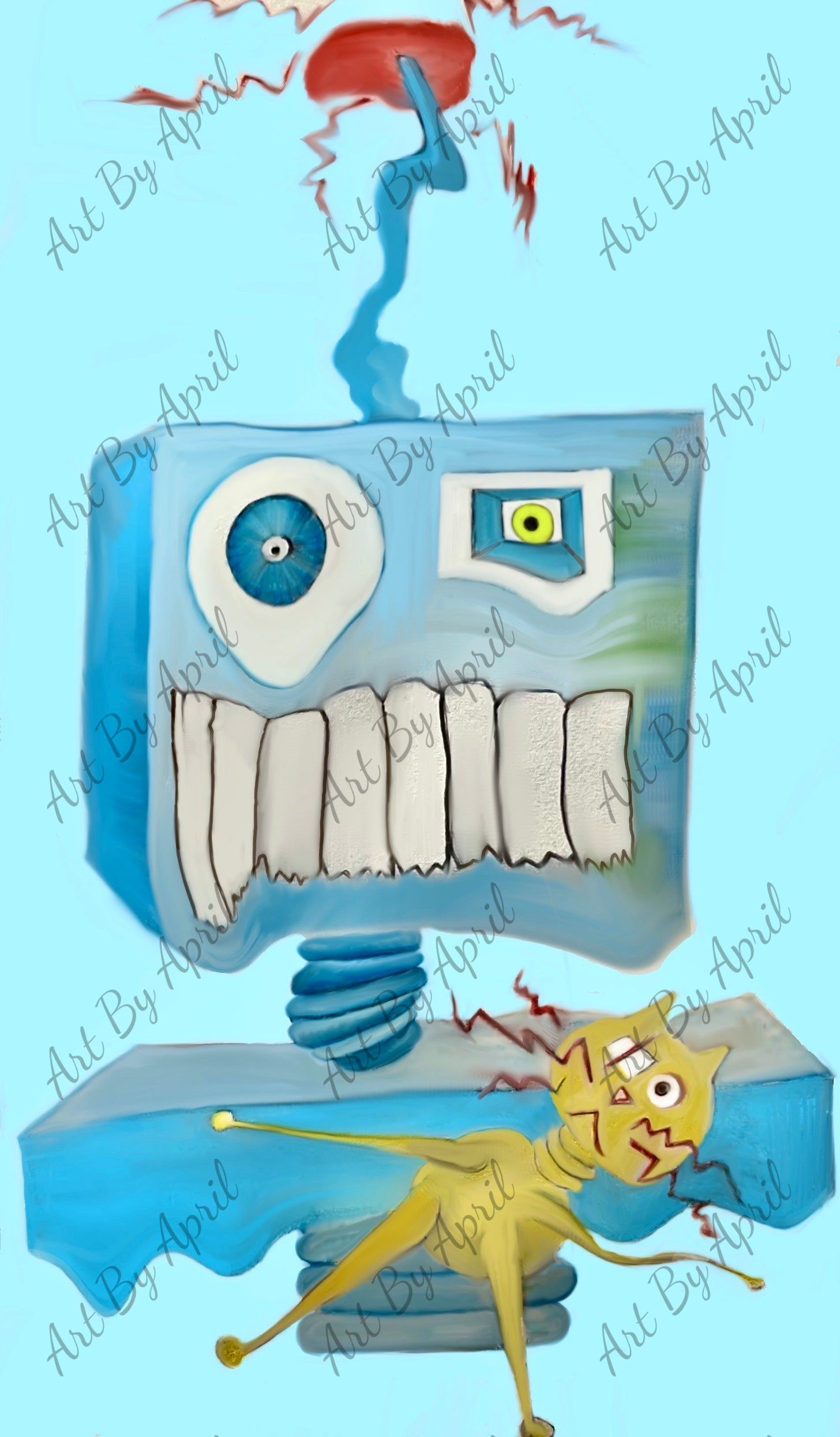 Robo With Kitty Smelting